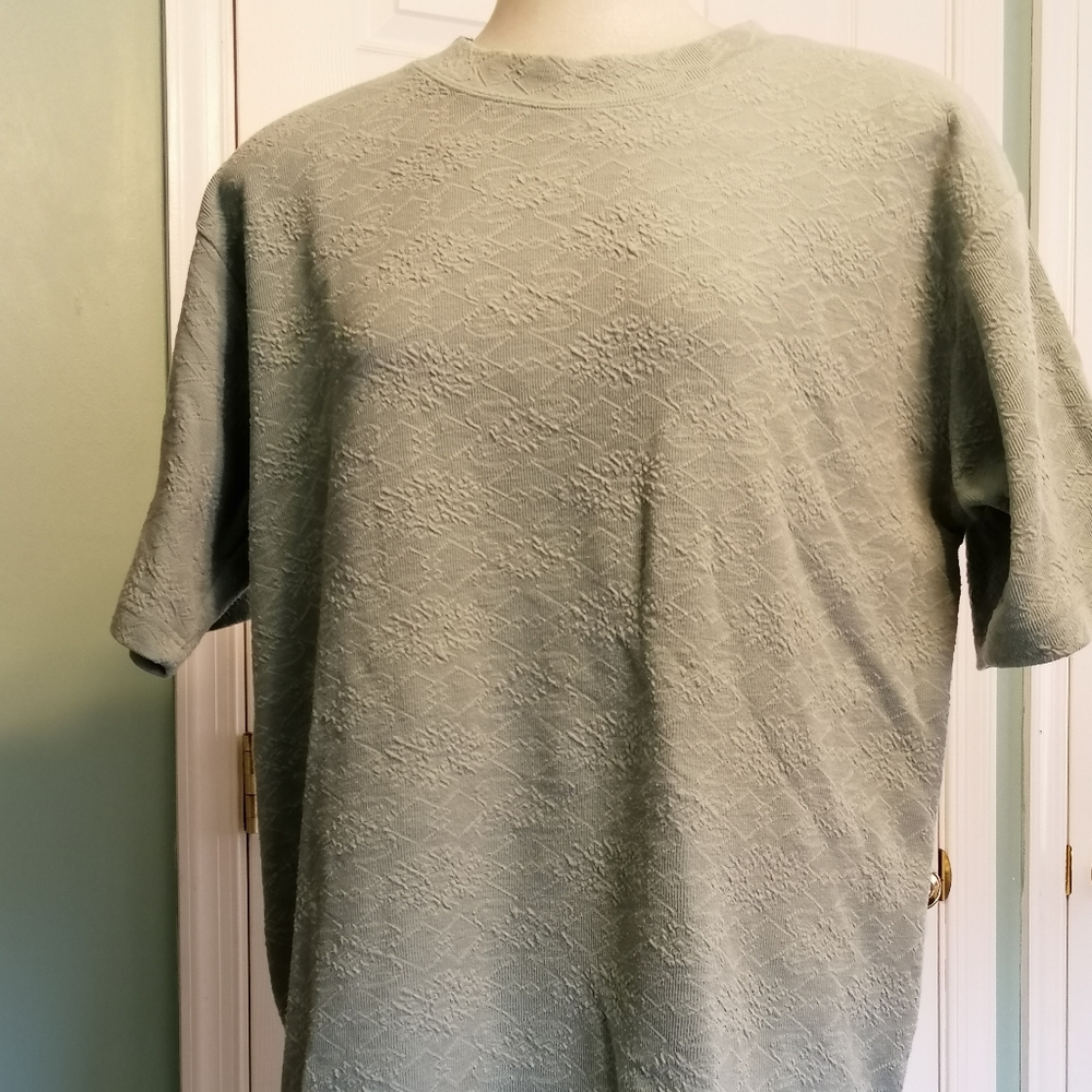 Women's Jessica Robert's Tunic Top, Green, Sz M.